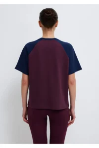Mavi Printed Claret Red T-Shirt Regular Fit / Normal Cut -70434 - Image 7