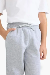 DeFacto Thick Elastic Waist Sweatpants Boy - Image 5