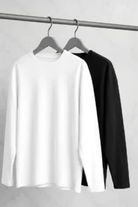 Trendyol Curve Black-White 2 Sets Paket 100% single jersey Regular/Normal Pattern Knitting T-Shirt - Image 6