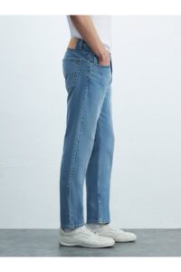 Ltb Lıoren Plain Hem Medium Waist Jeans Pants - Image 2