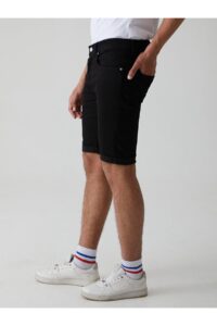 Ltb Javor Narrow Cut Jeans Bermuda - Image 4