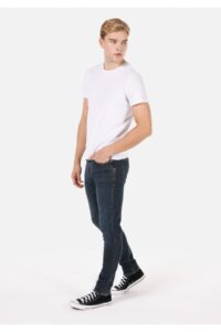 Colin's Slim Fit Low Waist Narrow Leg Men's Denim Jean Trousers - Image 3