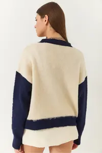 Bianco Lucci Women Fleece Knitwear Cardigan - Image 7