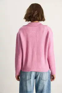 Bianco Lucci Women Thessaloniki Knitting with pocket Knitwear Cardigan - Image 7