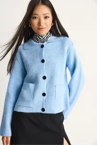Bianco Lucci Women with pocket Cardigan - Image 5