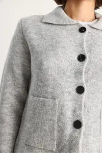 Bianco Lucci Women with pocket Cardigan - Image 6