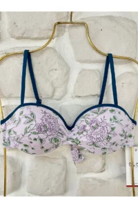 Pierre Cardin Women Patterned Strapless Dolgulu Sleeveless Bikini - Image 4