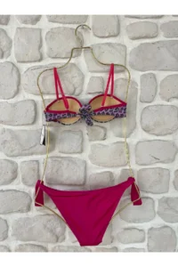 Pierre Cardin Women Strapless Dolgulu Bikini Set Sleeveless - Image 4