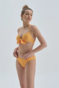 Dagi Yellow Semi-Padded underwire Bikini Top - Image 3
