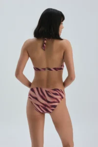 Dagi Burgundy - Nude Regular Waist - Bikini Bottom - Image 2