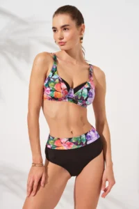Pierre Cardin Herve Underwire Bikini Set Violet -d - Image 3