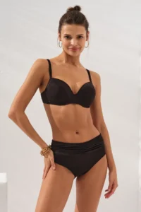 Pierre Cardin Melida Covered fragmented Bikini Black