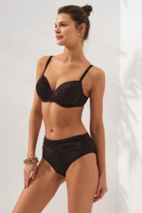 Pierre Cardin Melida Covered fragmented Bikini Black - Image 3