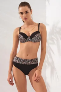 Pierre Cardin Melida Covered fragmented Bikini Leopard -D