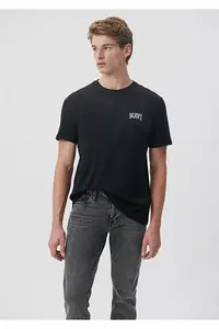Mavi Men's Black Logo T-Shirt Black T-shirt 0611714-900-std