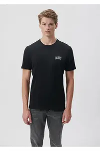 Mavi Men's Black Logo T-Shirt Black T-shirt 0611714-900-std - Image 2