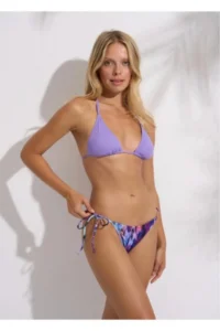 Pierre Cardin  Patterned Triangle Bikini Set