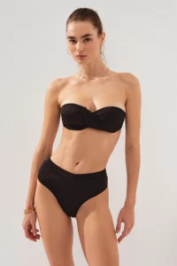 Pierre Cardin Covered Strapless Bikini Set