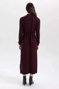 DeFacto A9807ax/br327 Women Dress Bordeaux - Image 6