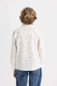 DeFacto B7135A8 Ss Boys' Shirt - Image 4