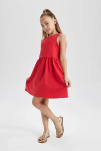 DeFacto Girls' Dress Rejection B4336a8/rd135 - Image 2