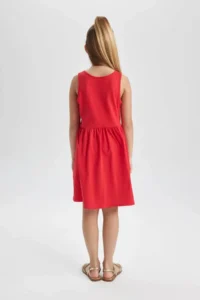 DeFacto Girls' Dress Rejection B4336a8/rd135 - Image 4