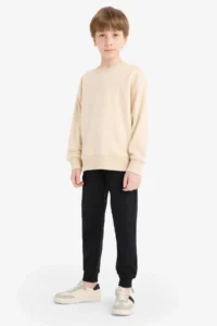 DeFacto Boy's Elastic Waist School Jogger Sweatpants - Image 2