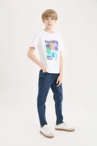 DeFacto Mavi Boys' Jeans Pants D6649A8/NM28 - Image 3