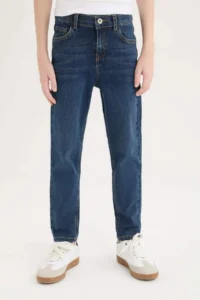 DeFacto Mavi Boys' Jeans Pants D6649A8/NM28 - Image 4