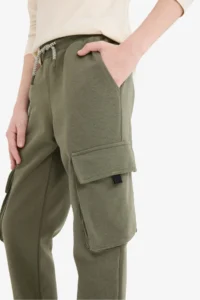 DeFacto Boys' Tracksuit Bottom D8574a8/kh468 Khaki - Image 5