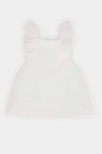 DeFacto Sleeveless Poplin Summer Dress Baby Girl - Image 2