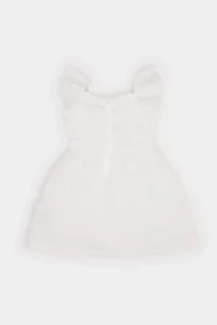 DeFacto Sleeveless Poplin Summer Dress Baby Girl - Image 5