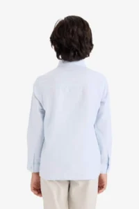 DeFacto Boys' Long Sleeve Shirt W3215A6/BE61 - Image 4