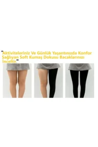 MİSTİRİK Fury Model Corset Sports Tights Firming Tights with Effective Belly Melting Tight Tights Black Color - Image 7