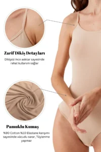 Pierre Cardin 2-Piece Economical Pack Ten 3004 Thin Strap Basic Cotton Snap Fastener Body / Undershirt Set - Image 5