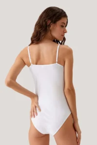 Pierre Cardin 2-Piece Economical Pack White 3004 Thin Strap Basic Cotton Snap Fastener Body / Undershirt Set - Image 4