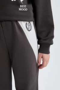 DeFacto Girl's Elastic Waist Jogger Sweatpants - Image 5