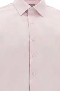 Kiğılı Long Sleeve Slim Fit Narrow Cut Classic Nano Care Water Repellent Stain Resistant 4 Seasons Cotton Shirt - Image 3