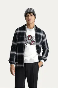 Kiğılı Long Sleeve Slim Fit Slim Fit Plaid Lumberjack Cotton Shirt