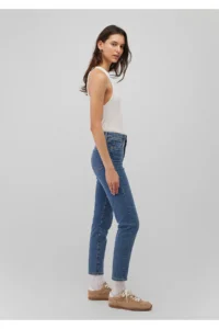 Mavi Cindy Gold Shape DARK BLUE Jeans Pants -87897 - Image 2