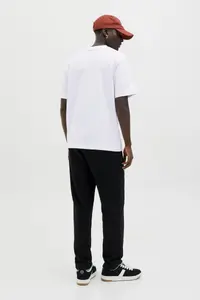 Jack & Jones Bisiklet Yaka Beyaz Erkek T-Shirt 12282892_JORNORREBRO EMB TEE SS CRE - Image 2