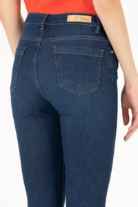 US Polo Assn. Women Dark Blue skinny Fit Jeans Pants - Image 7