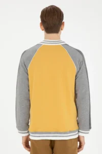 US Polo Assn. Men Mustard Knitting Cardigan - Image 5