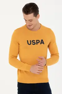 US Polo Assn. Men Mustard Sweater