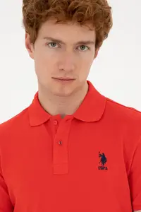 US Polo Assn. Men slim Fit Polo Shirt Collar Rejection Basic T-Shirt - Image 2