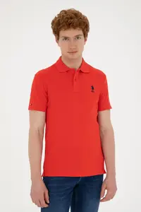US Polo Assn. Men slim Fit Polo Shirt Collar Rejection Basic T-Shirt - Image 3