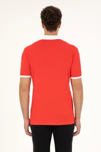 US Polo Assn. Men Regular Fit Polo Shirt Collar Rejection T-Shirt - Image 5