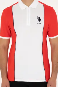 US Polo Assn. Men Regular Fit Polo Shirt Collar Rejection T-Shirt - Image 6