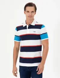 US Polo Assn. Men Navy Blue T-Shirt