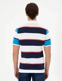 US Polo Assn. Men Navy Blue T-Shirt - Image 5